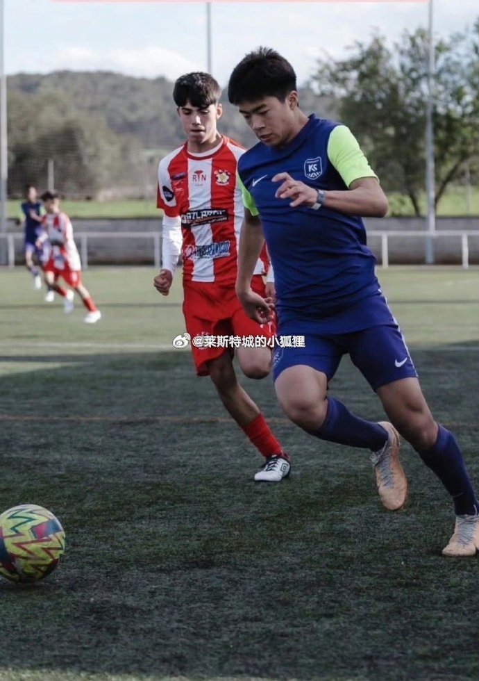  效力巴達洛納U16的中國球員汪修昊，入選西班牙加泰羅尼亞大區隊