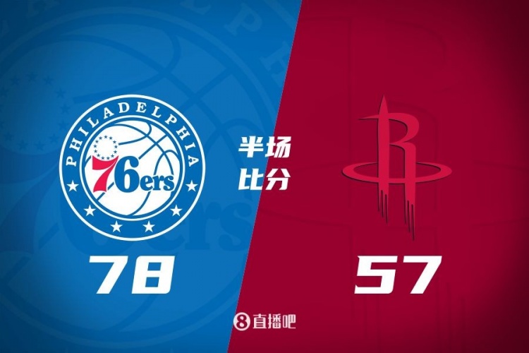 殘陣76人4人上雙半場(chǎng)領(lǐng)先火箭21分！伊森18分 杰倫-格林11中2