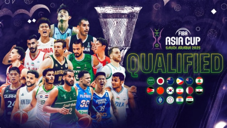  8月在沙特舉辦！FIBA官網(wǎng)：男籃亞洲杯抽簽儀式將在下月8號舉行