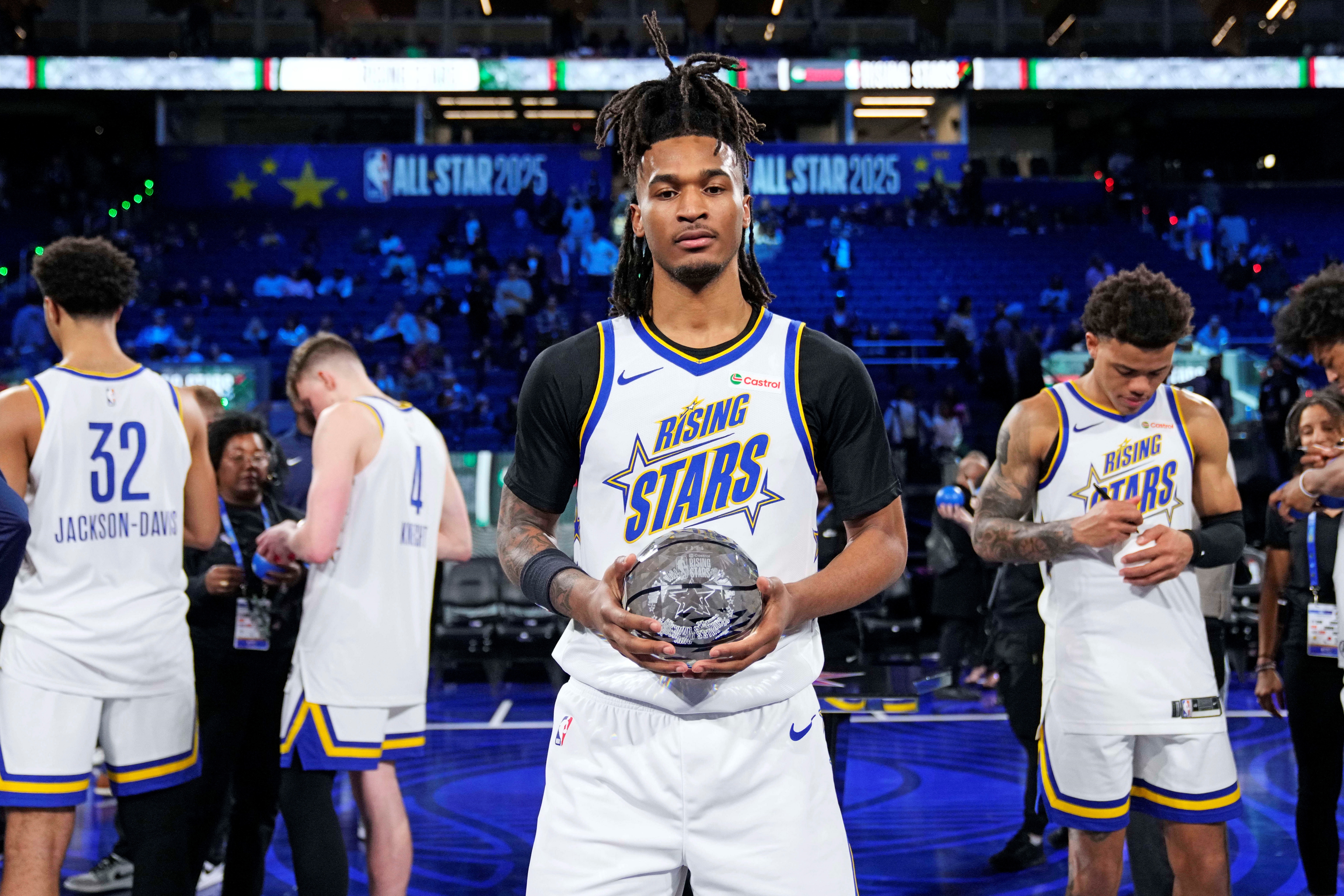  斬獲新秀賽MVP！卡斯爾：全明星周末很成功也很有趣